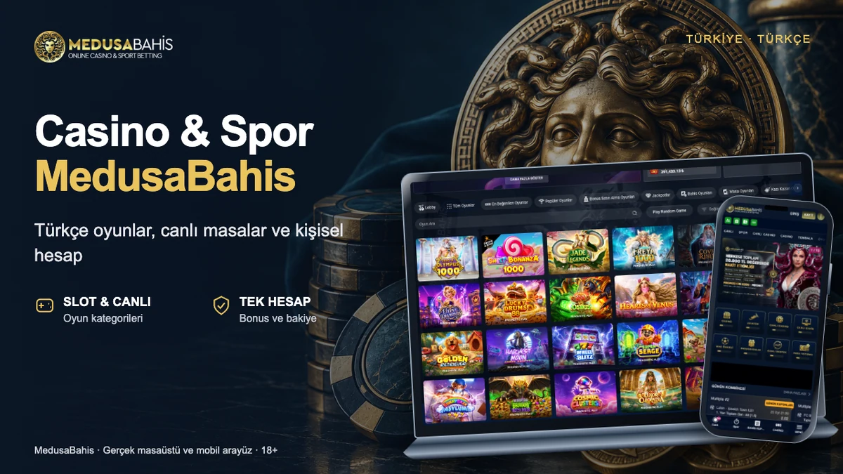 MedusaBahis — casino ve spor arayüzü